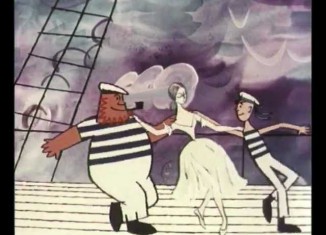 Мультфильм Балерина на корабле